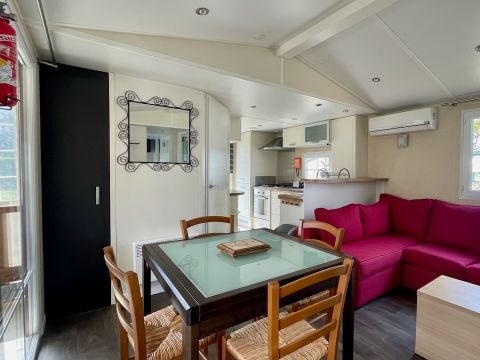 MOBILHOME 4 personnes - MOBILHOME LF 42 - 2 CH - 43 m2 - CLIM - LV - LL - 4 pers.