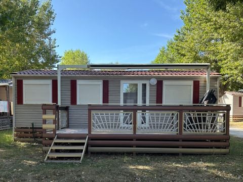 MOBILHOME 5 personnes - 3 chambres - CLIM - TV