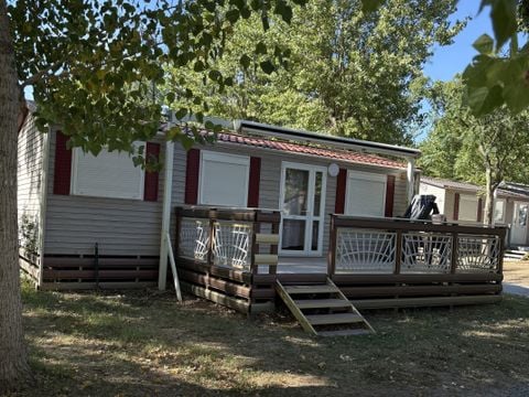MOBILHOME 5 personnes - 3 chambres - CLIM - TV
