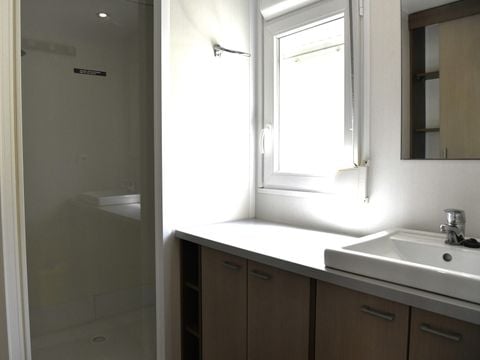 MOBILHOME 5 personnes - 3 chambres - CLIM - TV