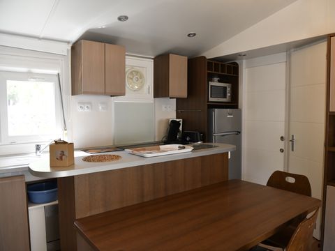 MOBILHOME 5 personnes - 3 chambres - CLIM - TV