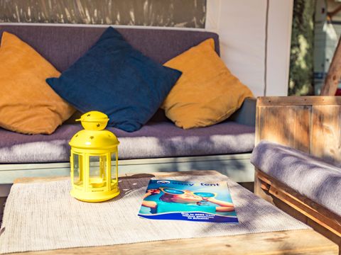 TENTE TOILE ET BOIS 5 personnes - Polari - Tente Safari de luxe