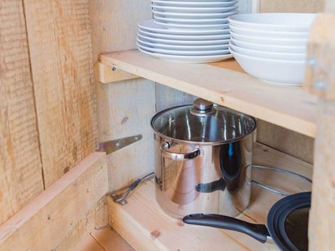 TENTE TOILE ET BOIS 5 personnes - Polari - Tente Safari Relax