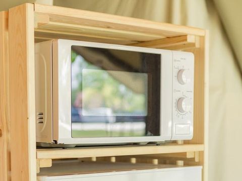 Tente en toile et en bois 5 personnes - Polari - Tente Safari Relax