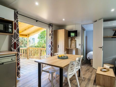 MOBILHOME 4 personnes - Cottage 3 Pièces 4 Personnes Climatisé + TV