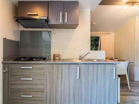 MOBILHOME 6 personnes - Cottage Levant 4 Pièces 6 Personnes Climatisé + TV