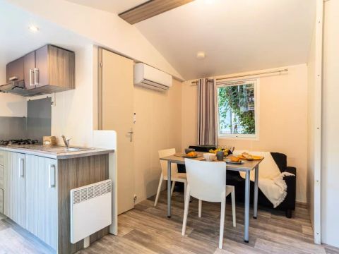 MOBILHOME 6 personnes - Cottage Levant 4 Pièces 6 Personnes Climatisé + TV