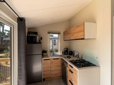 MOBILHOME 4 personnes - Cottage Provence 3 Pièces 4 Personnes Climatisé + TV