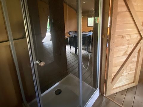 TENTE TOILE ET BOIS 4 personnes - Tente safari de luxe Woody 25 