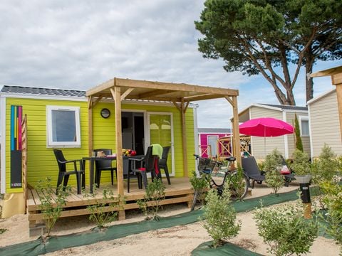 MOBILHOME 2 personnes - Cottage Confort 1 chambre 2 pers