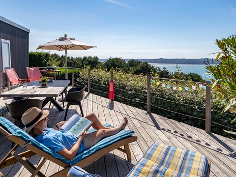 MOBILHOME 4 personnes - PREMIUM - 2 chambres - vue mer