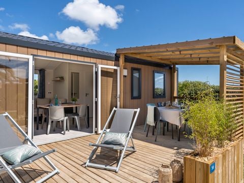 MOBILHOME 4 personnes - PREMIUM - 2 chambres - vue mer