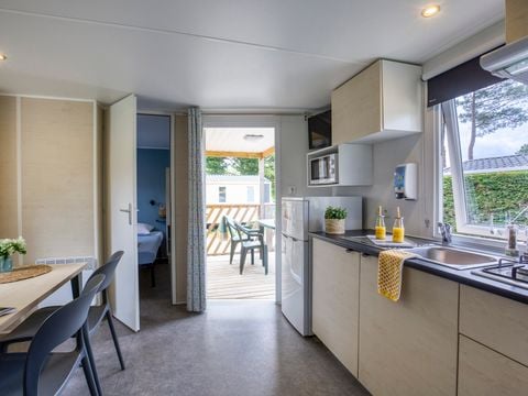 MOBILHOME 4 personnes - CONFORT - 2 chambres - vue mer