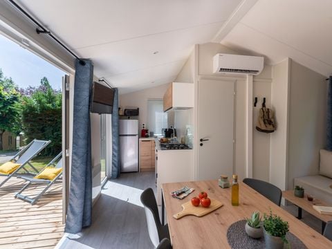 MOBILHOME 6 personnes - PREMIUM - 3 chambres - vue mer