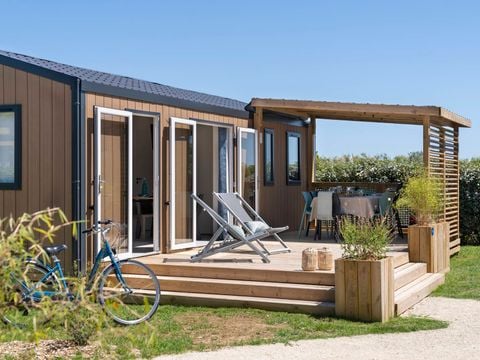 MOBILHOME 6 personnes - PREMIUM - 3 chambres - vue mer