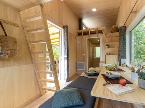 HÉBERGEMENT INSOLITE 4 personnes - Tiny house PREMIUM- 2 chambres