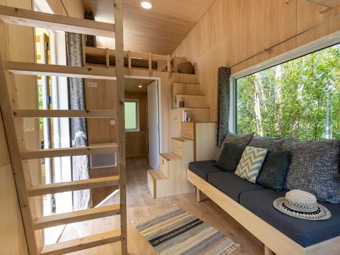HÉBERGEMENT INSOLITE 4 personnes - Tiny house PREMIUM- 2 chambres