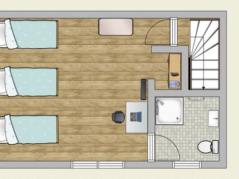 Appartement 7 personnes - 2 Ch. | 5/7 Pers. | TV