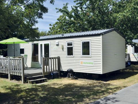 Mobilhome 8 personnes - Classic XL | 3 Ch. | 6/8 Pers. | Terrasse surélevée | Clim.