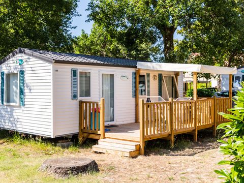 Mobilhome 6 personnes - Comfort XL | 2 Ch. | 4/6 Pers. | Terrasse surélevée | Clim.