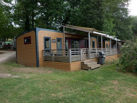 Mobilhome 8 personnes - Ultimate | 3 Ch. | 6/8 Pers. | Terrasse surélevée | Clim. | TV