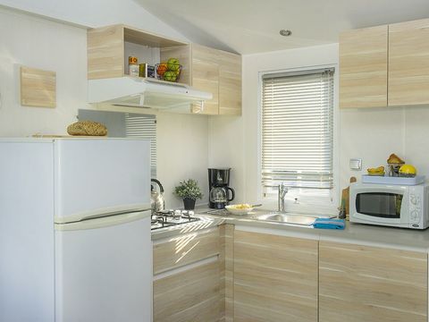 Mobilhome 6 personnes - Mobil-home | Classic XL | 2 Ch. | 4/6 Pers. | Terrasse surélevée non couverte | Clim.