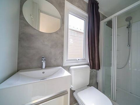 Bungalow 6 personnes - Mobil-home | Comfort | 3 Ch. | 6 Pers. | Terrasse surélevée | Clim.