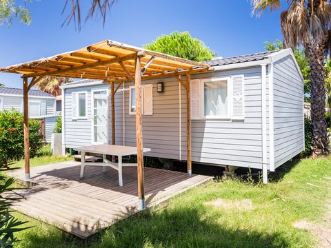 MOBILHOME 6 personnes - Comfort | 3 Ch. | 6 Pers. | Terrasse simple | Clim. | TV