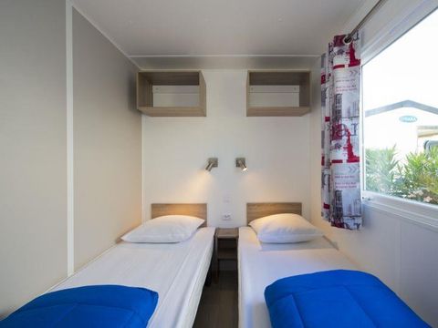 Mobilhome 6 personnes - C- Mobil-home caraïbes climatisé 2 chambres