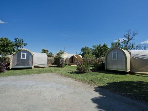Tente en toile et en bois 4 personnes - C- Coco Lodge - 2 chambres 16m²
