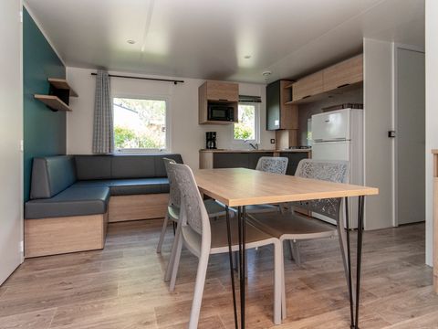 Mobilhome 6 personnes - 3 chambres - EDEN - CLIM - TV
