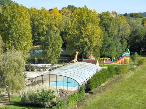 Camping pêche les Etangs de Plessac  - Camping Dordogne - Afbeelding N°4