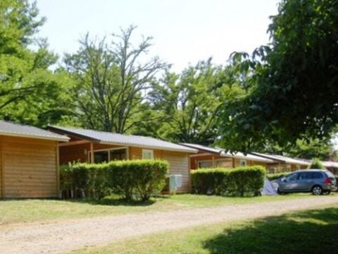 Chalet 5 personnes - Chalet Eco 2 chambres 4/5 personnes (4 adultes max + 1 enfant)