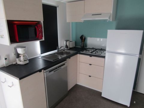 Mobilhome 6 personnes - Gamme - PREMIUM – - 2 chambres - 2 salles de bain – - Climatisation