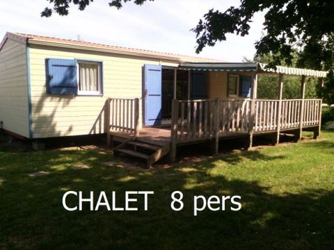 MOBILHOME 8 personnes - Gamme Confort – 3 ch – 8 pers