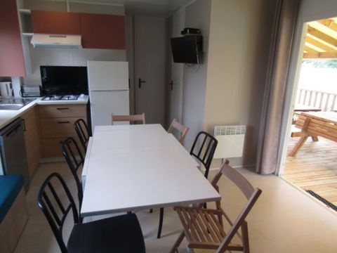 MOBILHOME 10 personnes - Gamme PREMIUM – 4 ch – 10 pers – 2 SDB