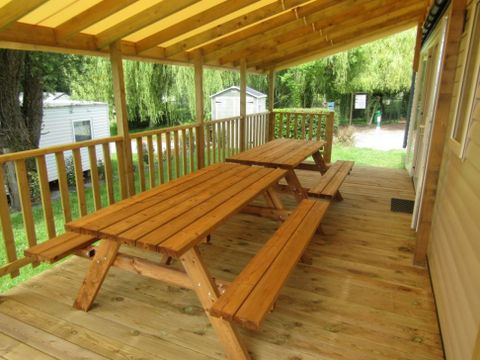 MOBILHOME 10 personnes - Gamme PREMIUM – 4 ch – 10 pers – 2 SDB - Climatisation