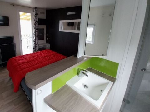 MOBILHOME 6 personnes - Gamme PREMIUM SPA – 3 ch – 2 SDB – 6 pers