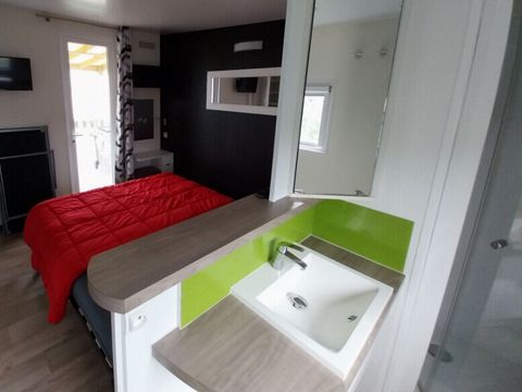 MOBILHOME 6 personnes - Gamme PREMIUM SPA – 3 ch – 2 SDB – 6 pers - Climatisation