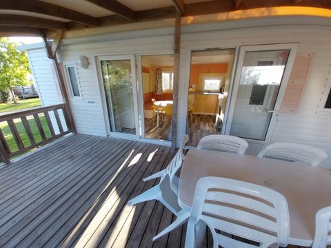 Mobilhome 6 personnes - Gamme Suprême – - 2 chambres - Climatisation