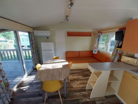 Mobilhome 6 personnes - Gamme Suprême – - 2 chambres - Climatisation