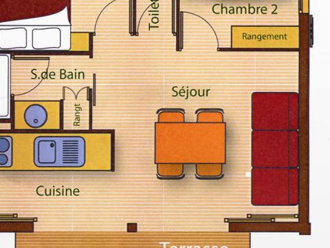 CHALET 6 personnes - Tahoe.