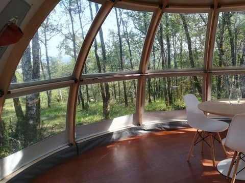 HÉBERGEMENT INSOLITE 4 personnes - DOME PANORAMIQUE - Sans sanitaires
