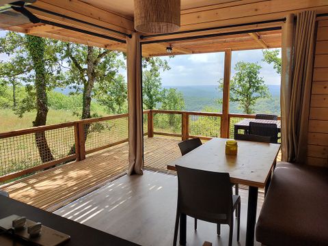 CHALET 5 personnes - PANORAMIQUE NATURE VUE EXCEPTIONNELLE