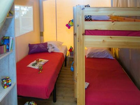 Lodge 5 personnes - Tente Eco Lodge | 2 Ch. | 4/5 Pers. | Sans SDB