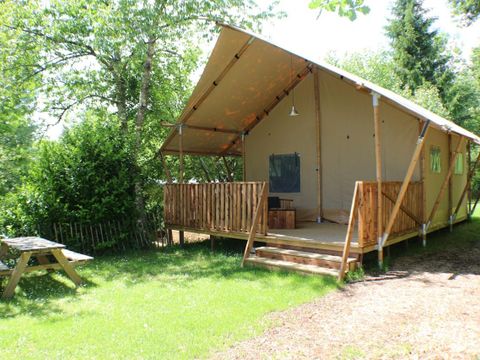 TENTE 4 personnes - LODGE SAFARI avec SPA