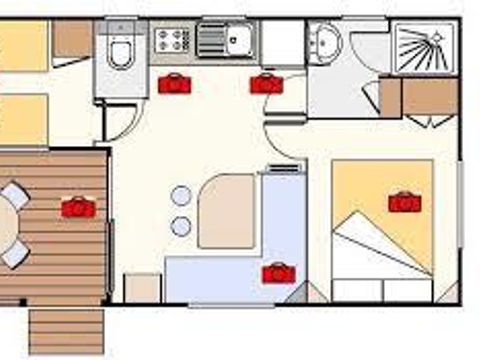Mobilhome 5 personnes - HIRONDELLE