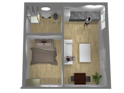 STUDIO 2 personnes - STUDIO S1