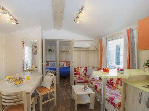 MOBILHOME 6 personnes - Classic | 3 Ch. | 6 Pers. | Terrasse Couverte | Clim.