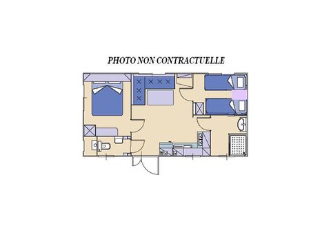 MOBILHOME 4 personnes - CHARME